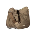 Beige polyester Laura Biagiotti women's shoulder bag with sleek design and adjustable strap, stylish accessory for everyday use.