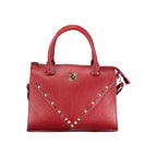 Laura Biagiotti Rosso PVC women’s handbag with sleek design and top handle, featuring the brand’s signature style.