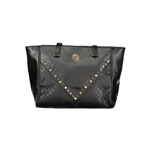 Laura Biagiotti Black PVC Women Handbag Laura Biagiotti