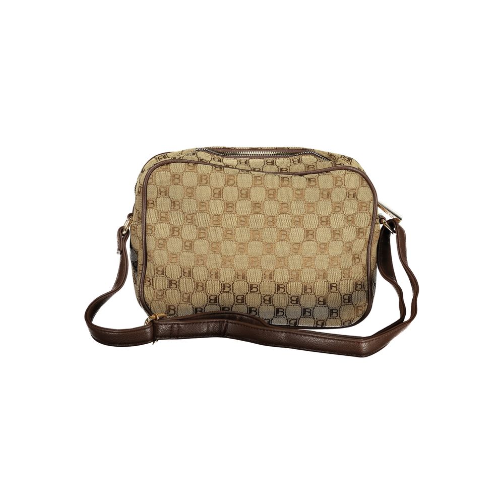Laura Biagiotti Beige Polyester Women's Shoulder Bag Laura Biagiotti