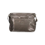 Laura Biagiotti Grigio polyester woman handbag with sleek design and handles, perfect for everyday style.