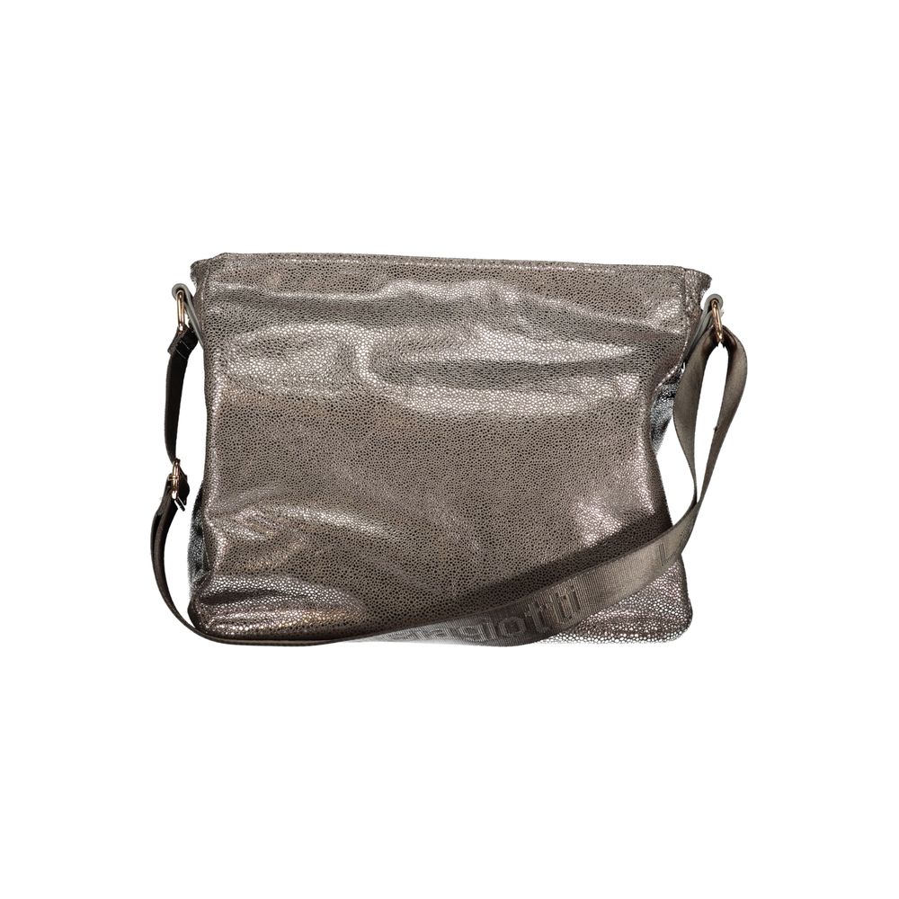 Laura Biagiotti Grigio polyester handbag for women, featuring a stylish design and practical handles.