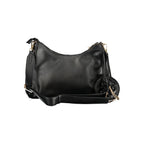 Laura Biagiotti Nero PVC women's handbag with sleek design and top handle, featuring a modern and stylish look.