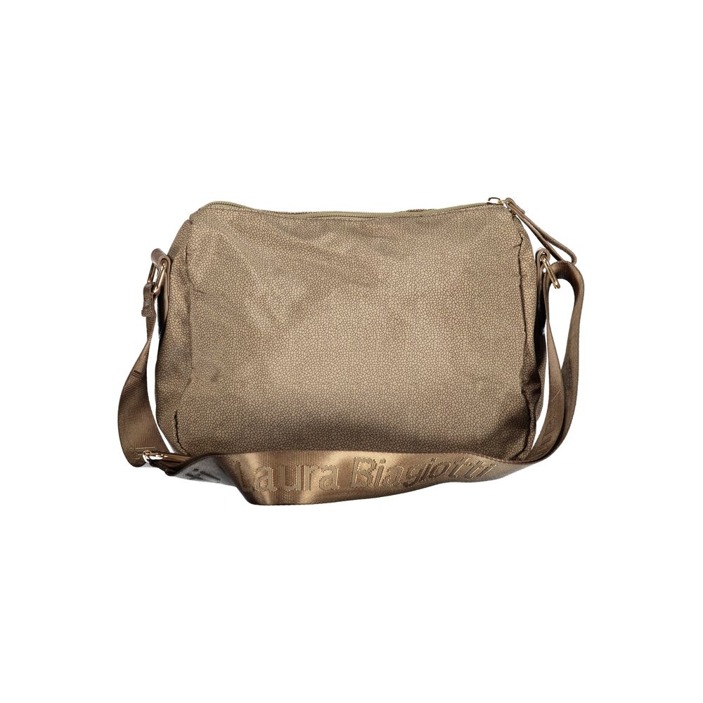 Laura Biagiotti Beige Polyester Women Handbag Laura Biagiotti