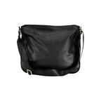 Black PVC Laura Biagiotti Nero women’s bag with sleek design and silver-tone hardware.