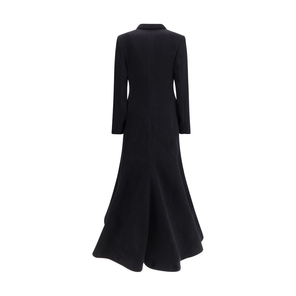 Balenciaga Black Wool Coat Balenciaga
