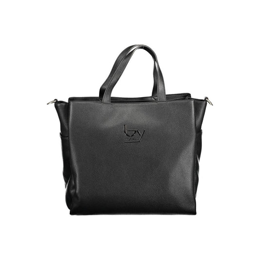 BYBLOS Black Polyethylene Handbag BYBLOS