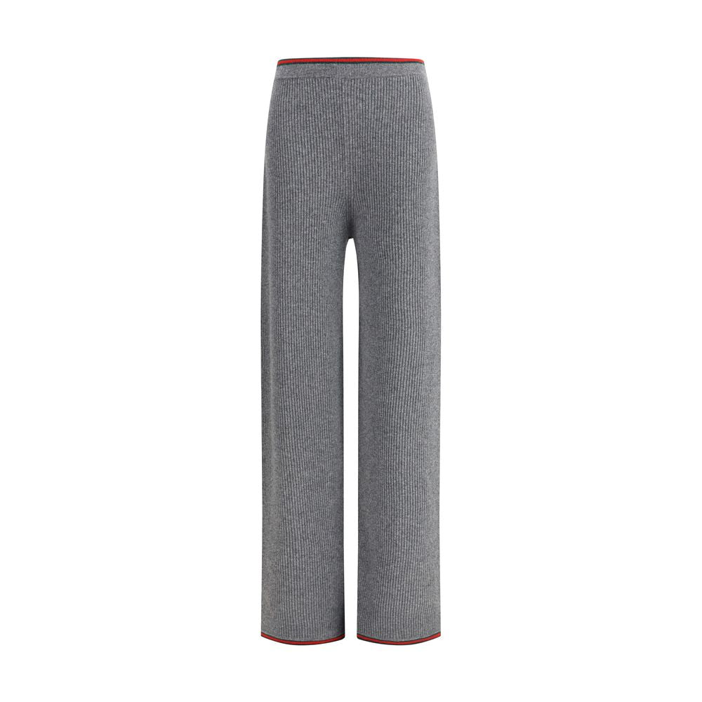 Gucci Gray Wool Casual Pants Gucci