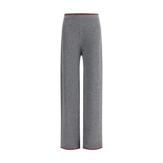 Gucci Gray Wool Casual Pants Gucci