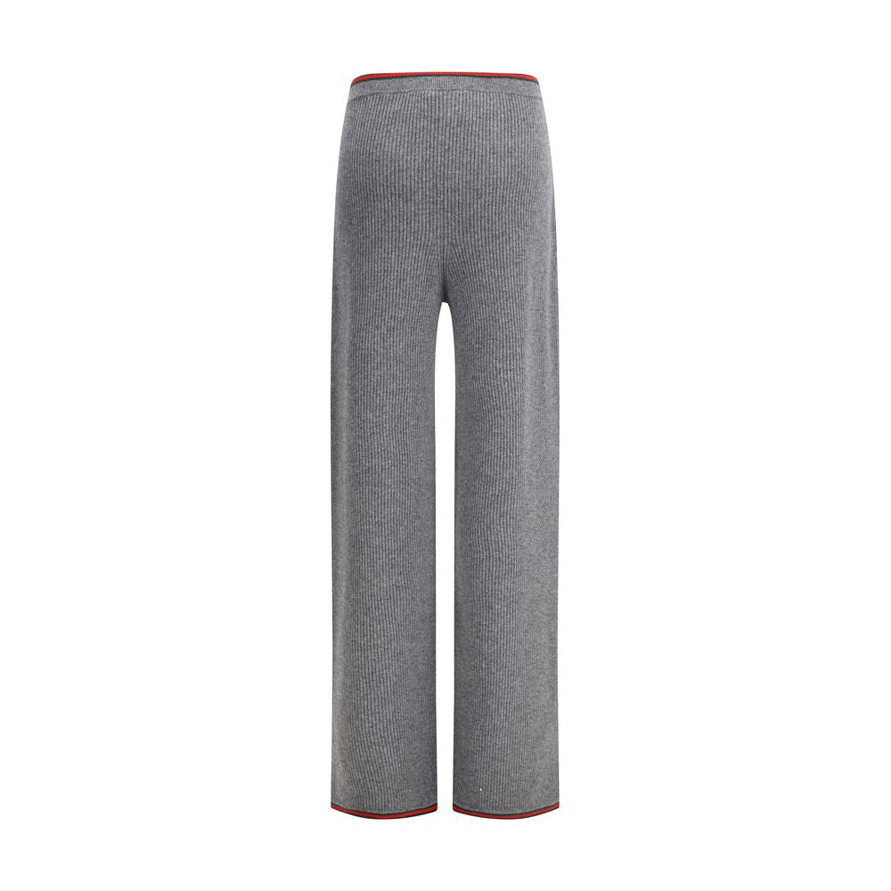 Gucci Gray Wool Casual Pants Gucci