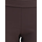 Avenue Montaigne Brown Polyamide Pants