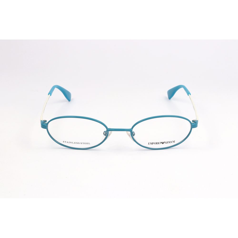 Emporio Armani Blue Stainless Steel Glasses Frames