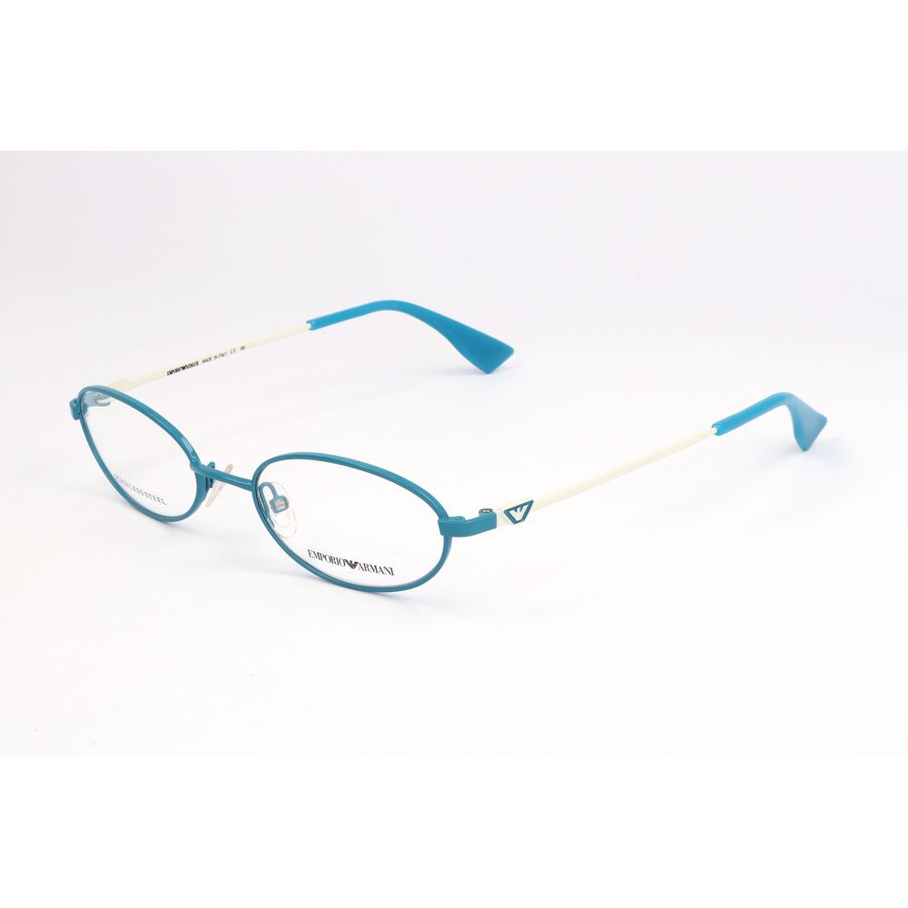 Emporio Armani Blue Stainless Steel Glasses Frames