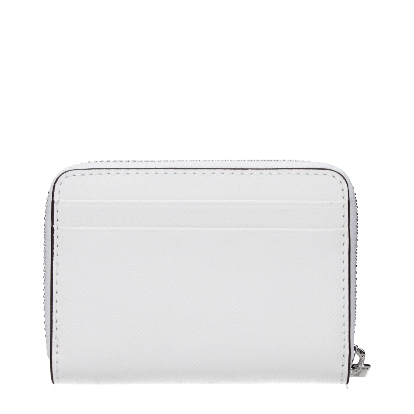 Michael Kors White Leather Cardholder Michael Kors