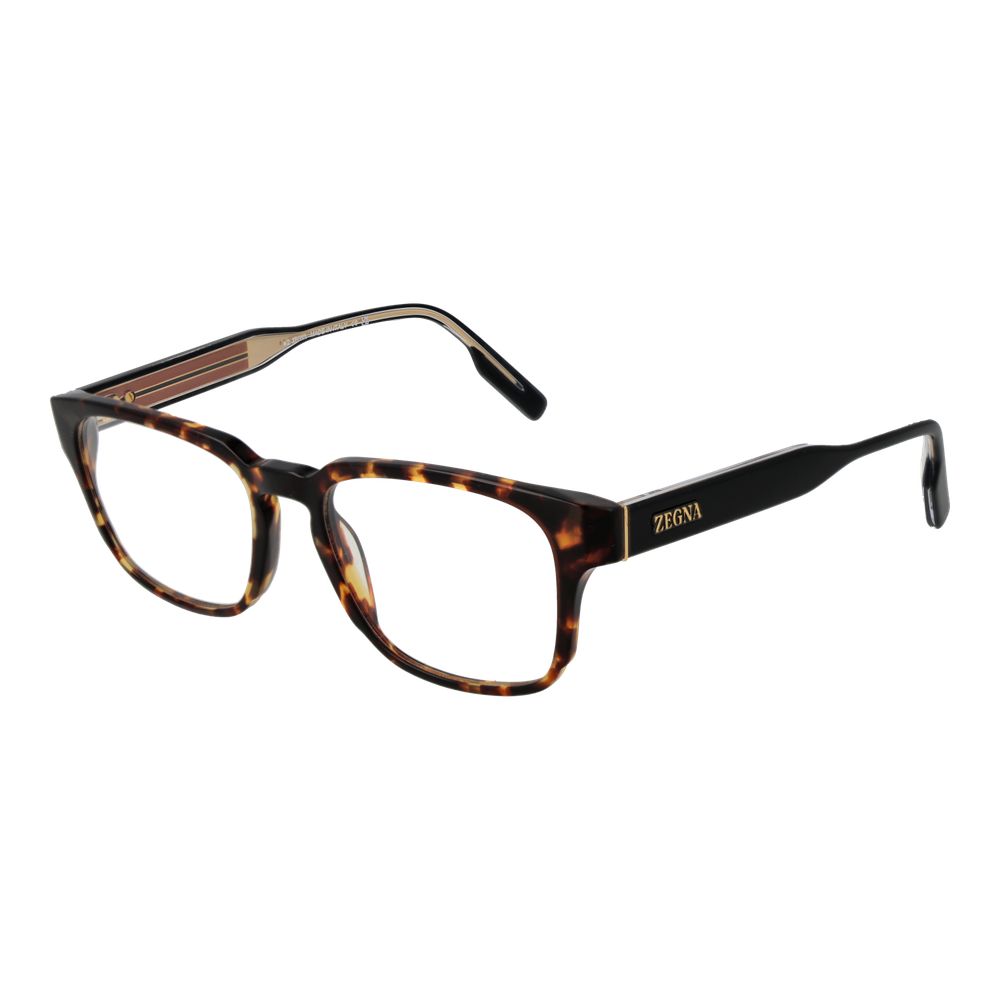 Ermenegildo Zegna Brown Acetate Glasses Frames Ermenegildo Zegna