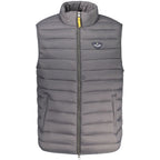 Armata Di Mare men's gray polyamide jacket with a modern design, featuring a zip front and minimalistic style.
