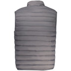 Armata Di Mare men's gray nylon jacket with a zip-up front, standing collar, and casual style for outdoor wear.