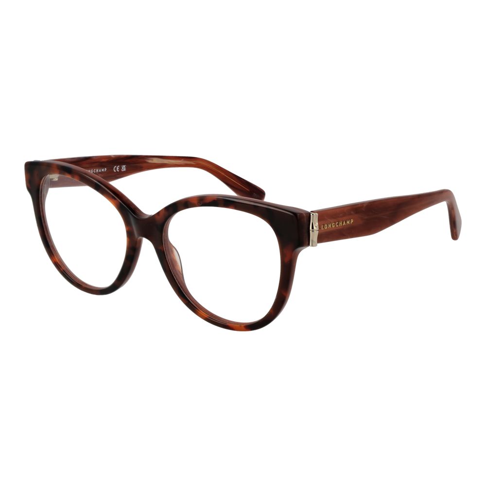 Longchamp Brown Acetate Glasses Frames