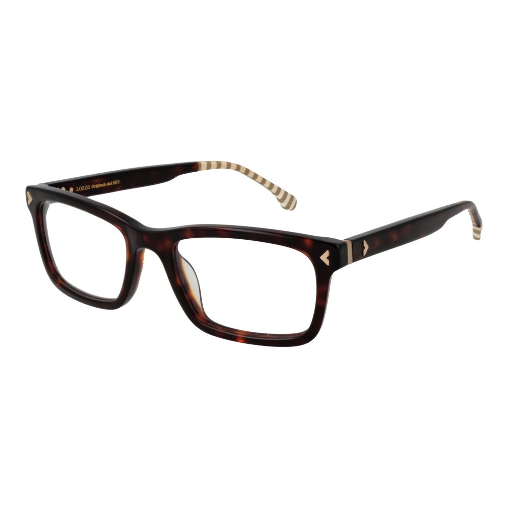 Lozza Brown Cellulose Acetate Glasses Frames Lozza