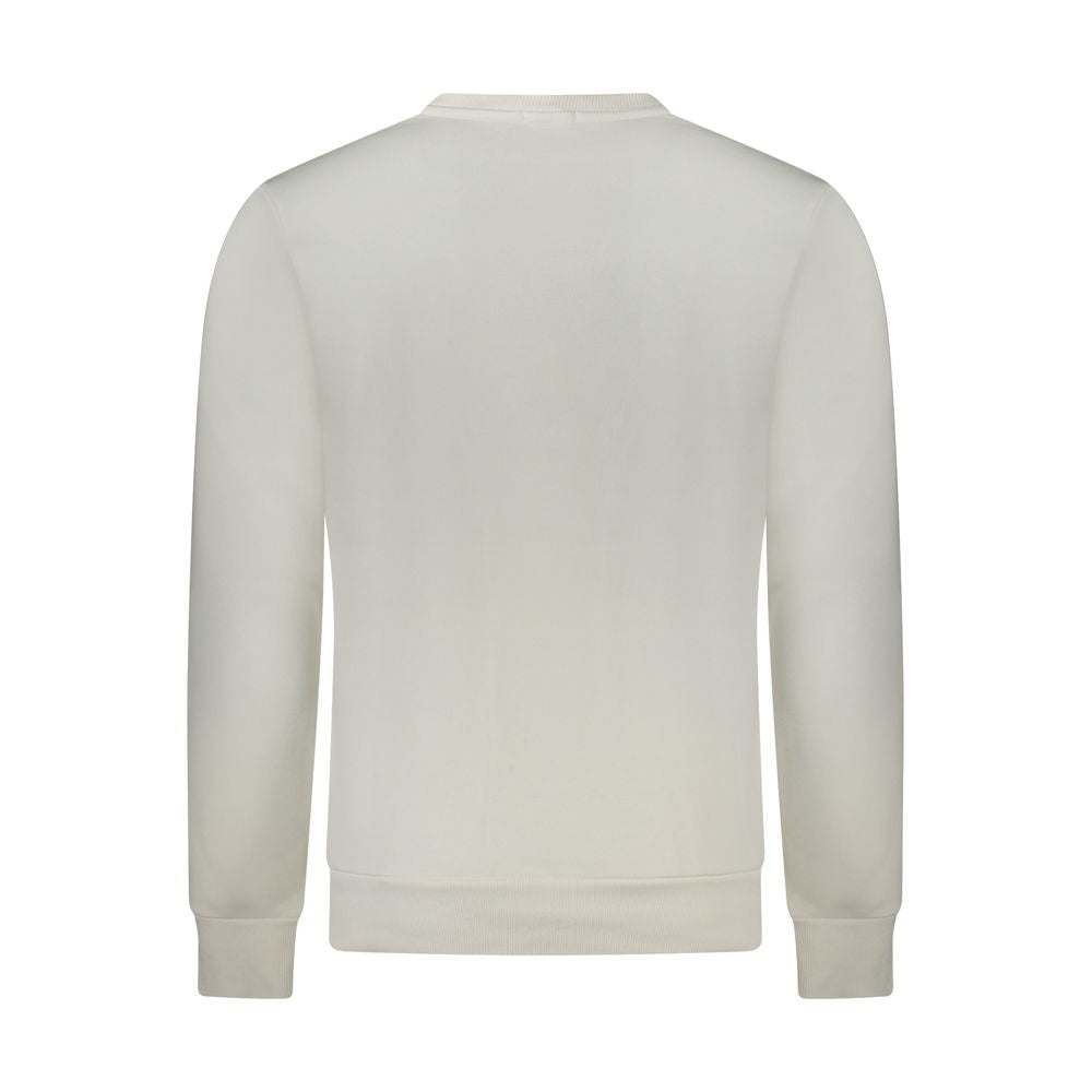 Blue cotton men's sweatshirt by Rifle featuring a comfortable fit and casual style, shown in a front view.