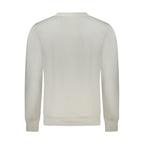 Blue cotton men's sweatshirt by Rifle featuring a comfortable fit and casual style, shown in a front view.