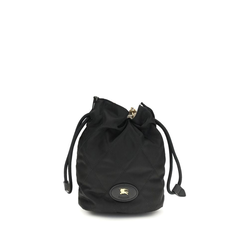 Burberry Black Nylon Backet Bag