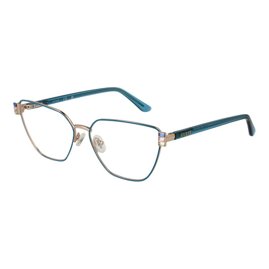 Guess Blue Metal Glasses Frames