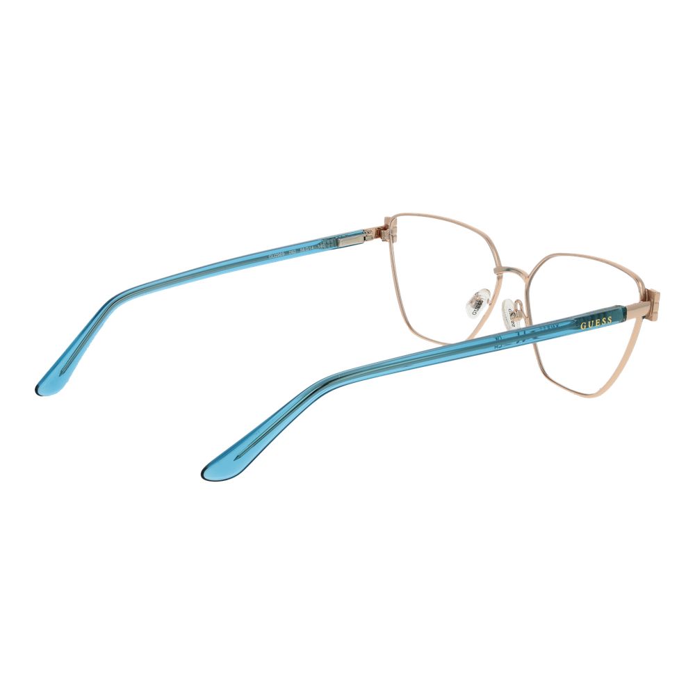Guess Blue Metal Glasses Frames