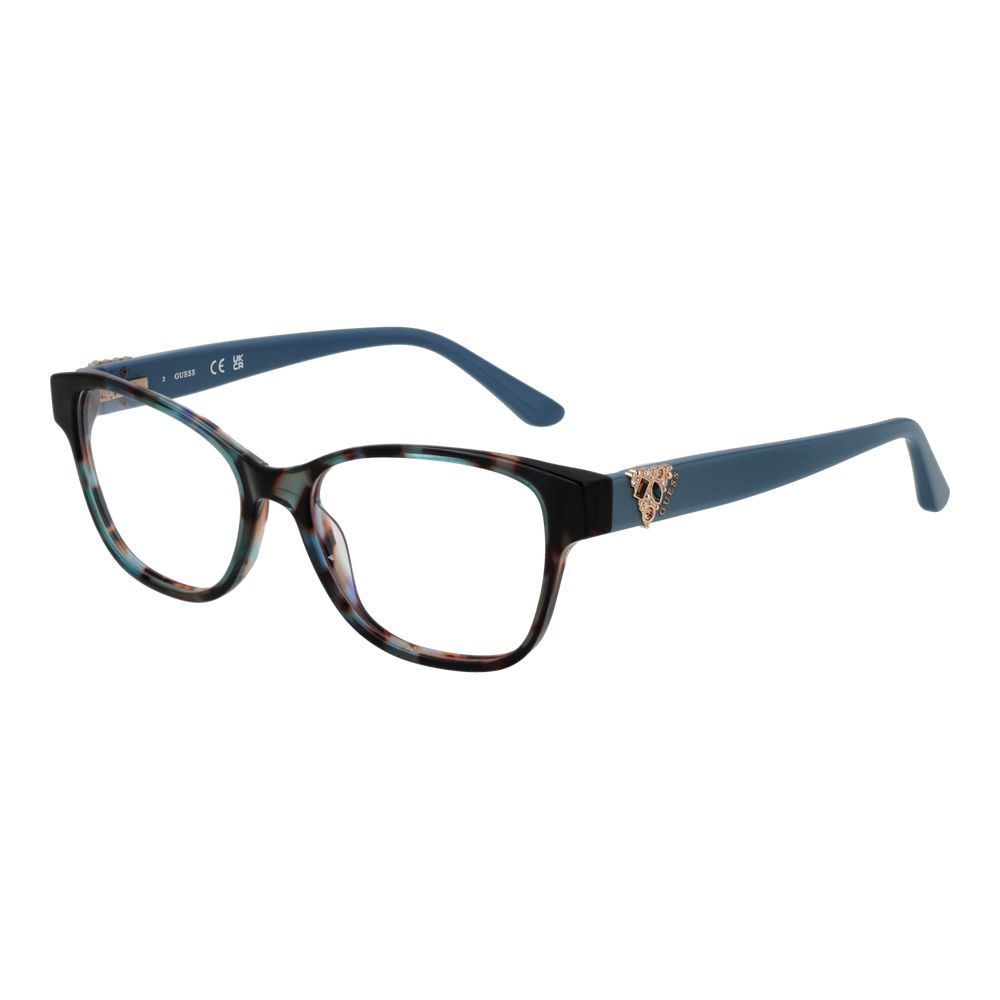 Guess Blue Acetate Glasses Frames Guess