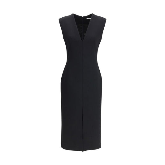 Givenchy Black Wool Casual Dress Givenchy