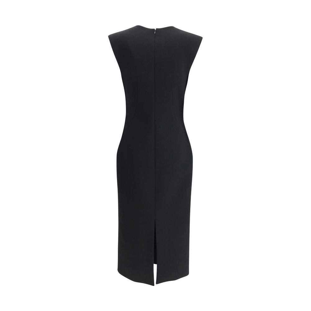 Givenchy Black Wool Casual Dress Givenchy