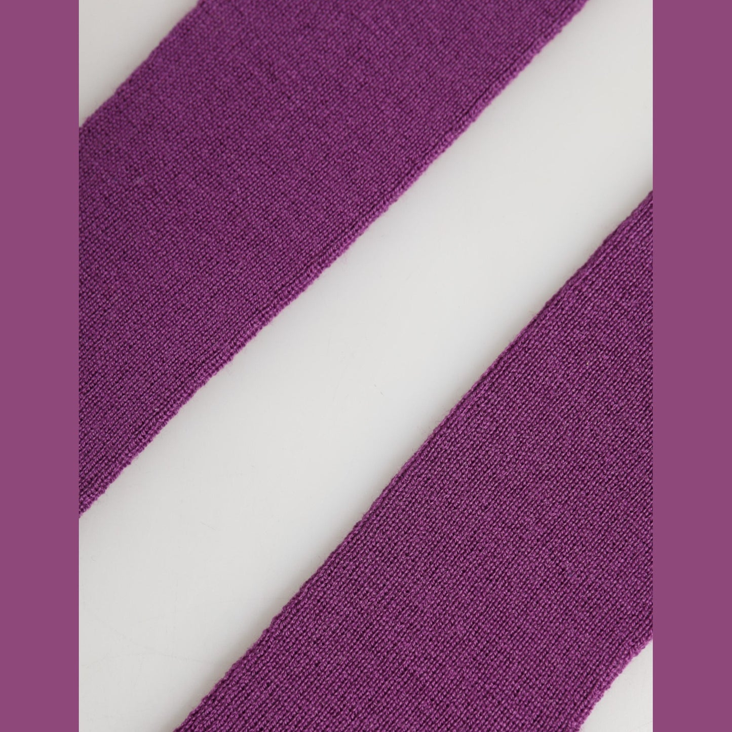 Dolce & Gabbana Purple Wool Fingerless Elbow Length Women One Size Gloves