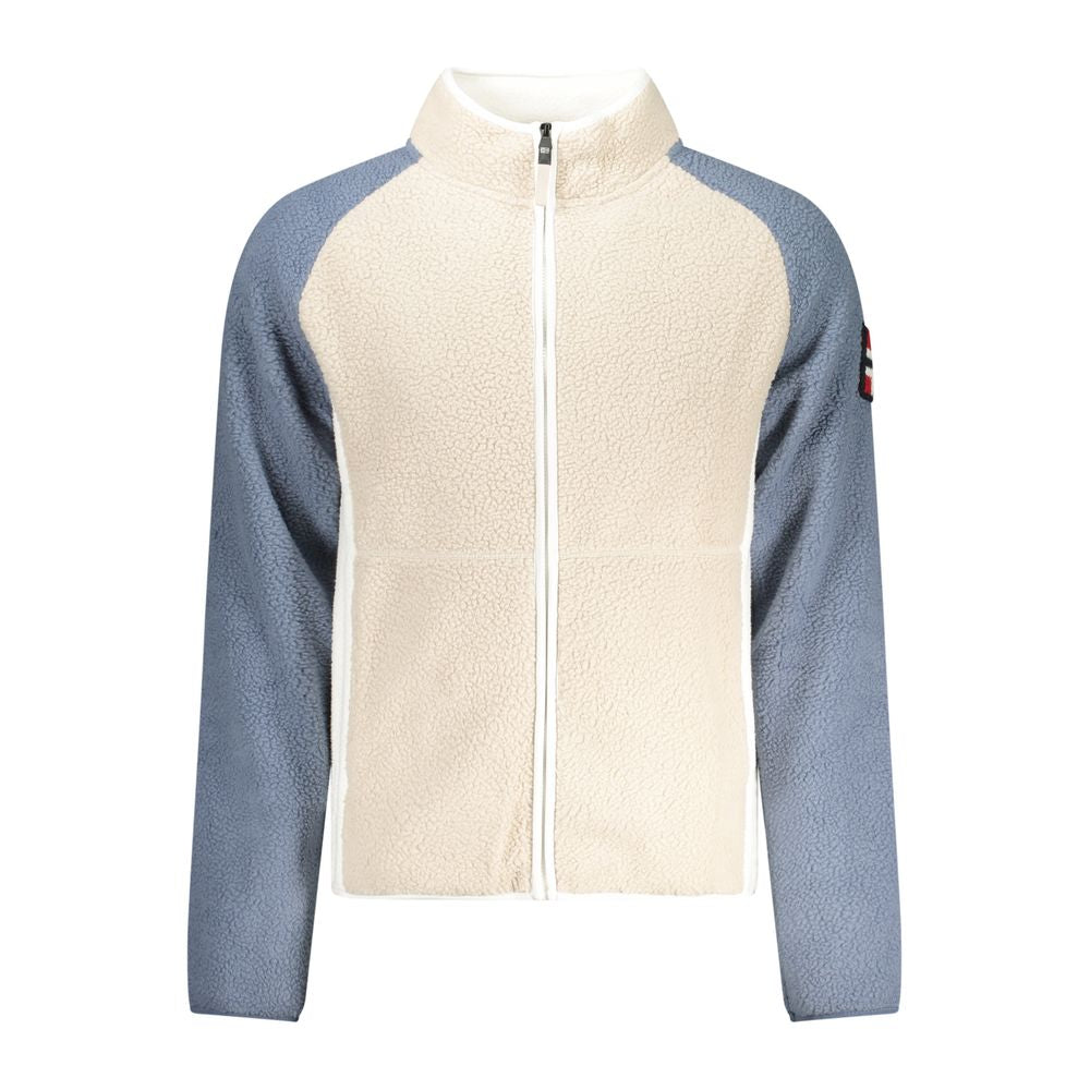 Norway 1963 beige polyester men's sweatshirt displayed, featuring a casual fit and simple design.