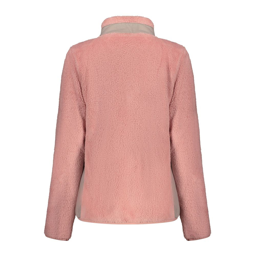 Norway 1963 Rosa polyester women's sweatshirt with a relaxed fit and casual style, displayed on a plain background.