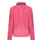Norway 1963 Rosa polyester women's sweatshirt with a relaxed fit and long sleeves, perfect for casual wear.