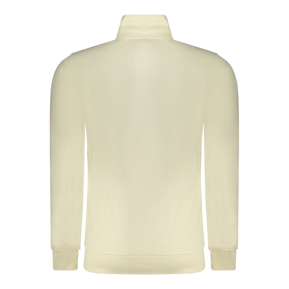 Rifle Bianco cotton men's sweatshirt with a crew neck and long sleeves, in a neutral color, displayed on a plain background.