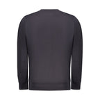 Blue cotton men's sweatshirt by Rifle featuring a classic fit and ribbed cuffs, perfect for casual wear.