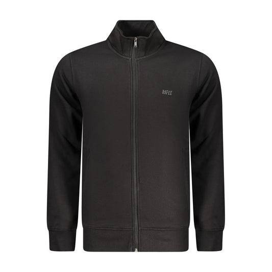 Rifle Black Cotton Men Sweatshirt Rifle