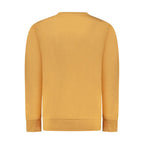 Brown Rifle Cotton men's sweatshirt with a relaxed fit, featuring a crew neckline and ribbed cuffs, suitable for casual wear.