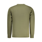 Rifle Verde cotton men's sweatshirt with a comfortable fit and casual style, featuring a classic crewneck design.