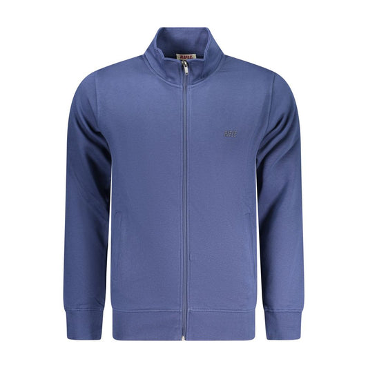 Rifle Blue Cotton Men Sweatshirt Rifle