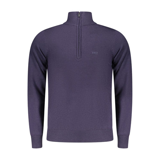 Rifle Blu Polyester Men Sweater Rifle