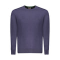 Blue Rifle men's sweater made of polyester, featuring a comfortable fit and casual style with a knitted texture.