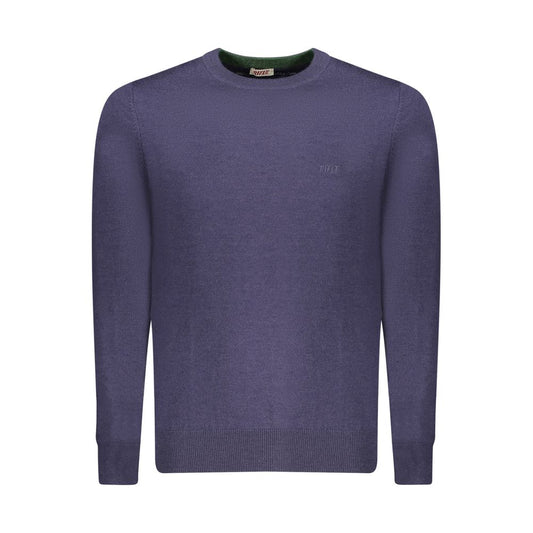 Rifle Blue Polyester Men's Sweater Rifle