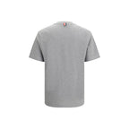 Thom Browne Gray Cotton T-Shirt Thom Browne