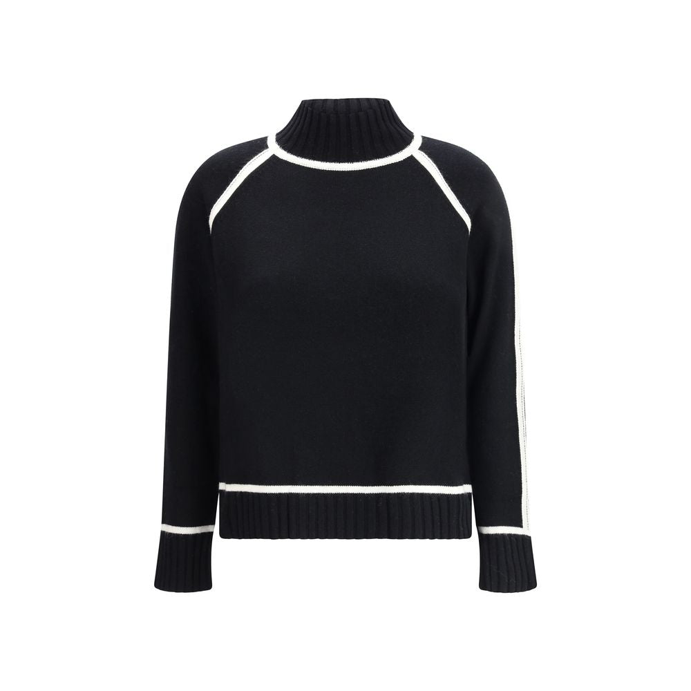 Max Mara Black Wool Turtleneck Max Mara