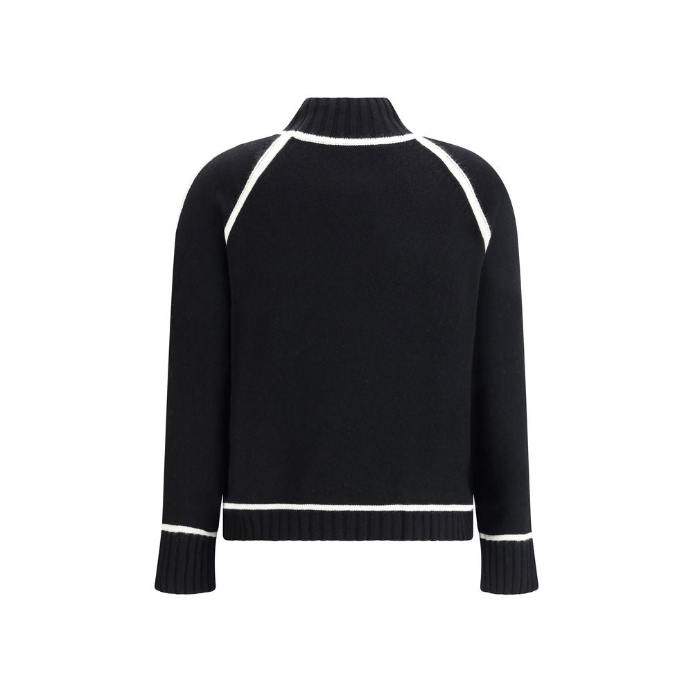 Max Mara Black Wool Turtleneck Max Mara