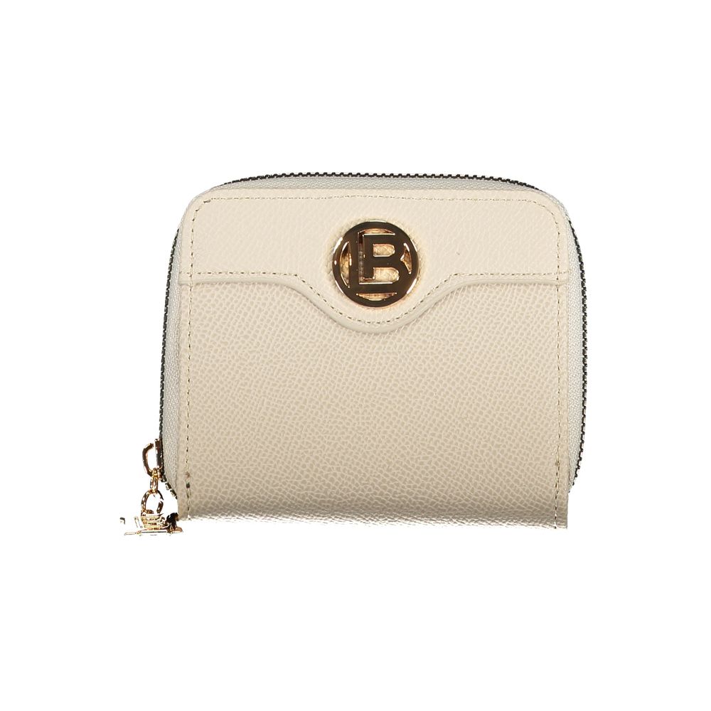 Laura Biagiotti Beige Polyethylene Women Wallet Laura Biagiotti