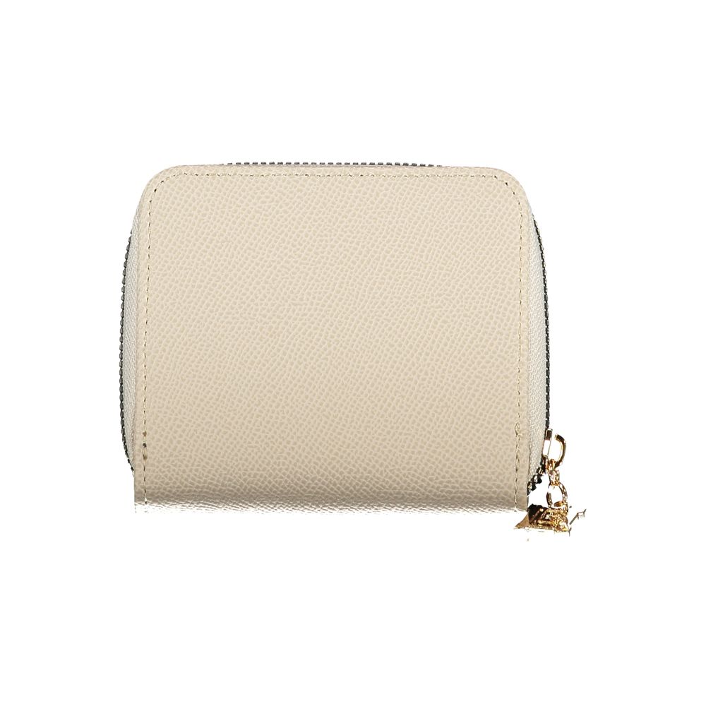 Laura Biagiotti Beige Polyethylene Women Wallet Laura Biagiotti