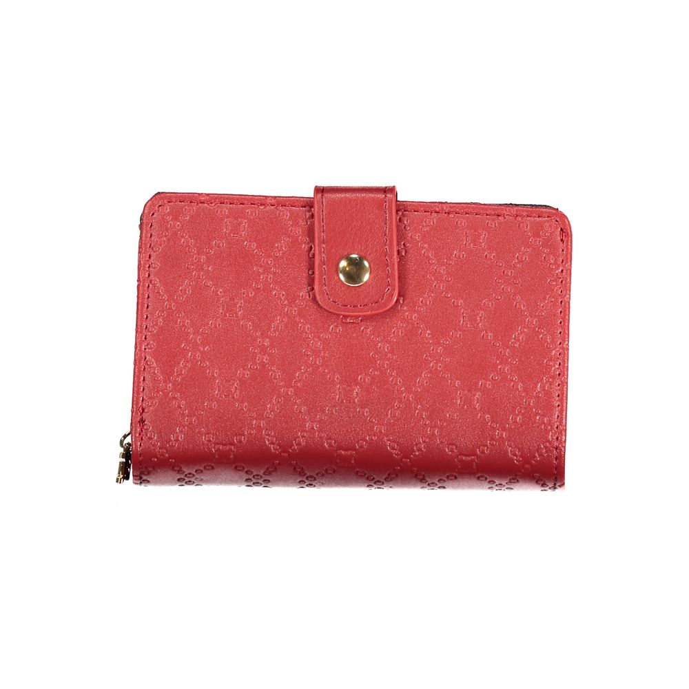Laura Biagiotti Red Polyethylene Women Wallet Laura Biagiotti